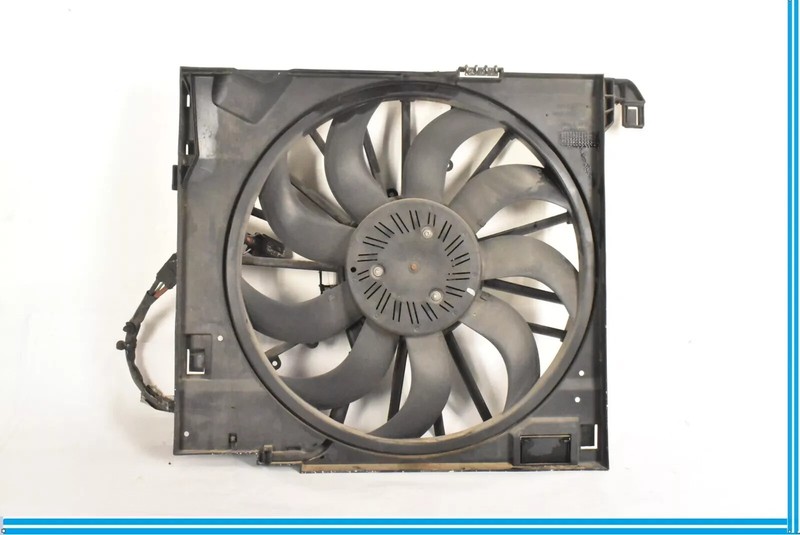 10-19 Jaguar X250 XF XKR XJ Engine Motor Cooling Radiator Fan Assembly OEM