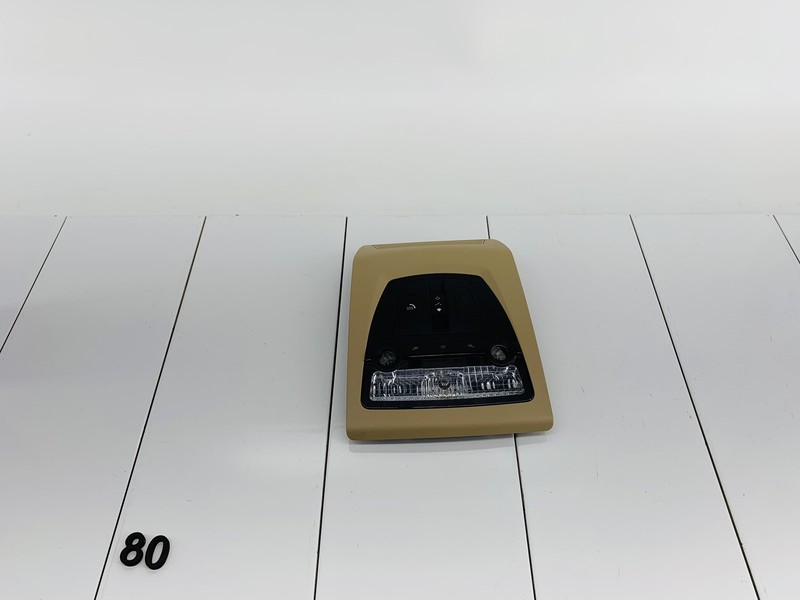 11-14 BMW X3 F25 FRONT UPPER HEADLINER OVERHEAD CONSOLE & DOME LIGHT LAMP OEM