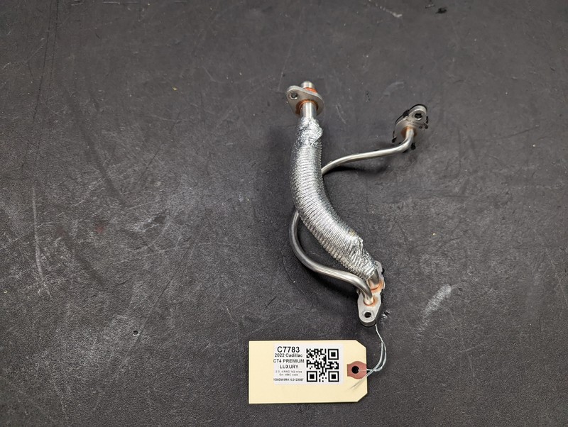 Turbocharger Oil Feed Pipe 2022 Cadillac CT4 55509707 2020 2021