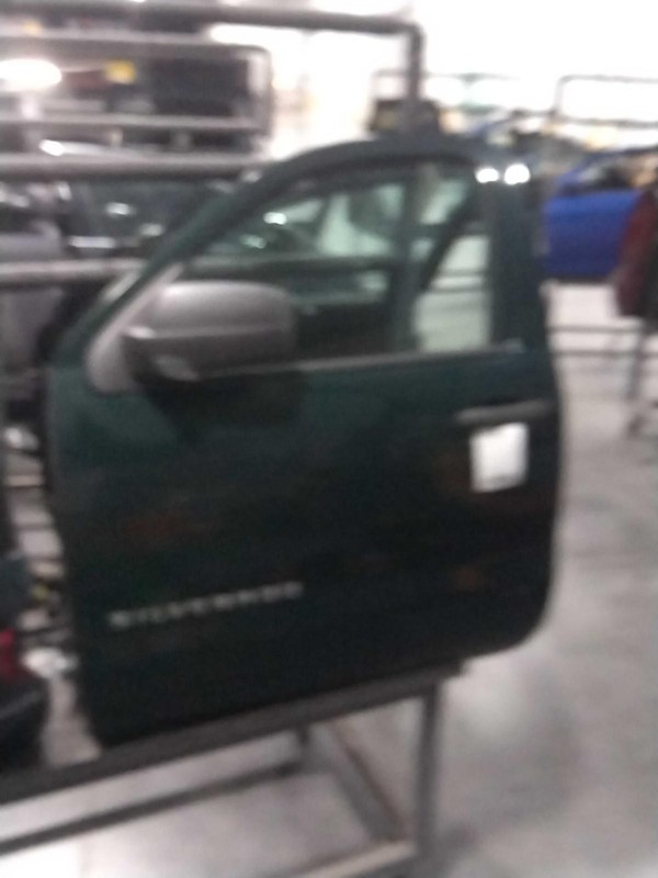2014 Chevrolet Silverado 1500 Door Left Green 2DR PU 135K Mileage Used Part