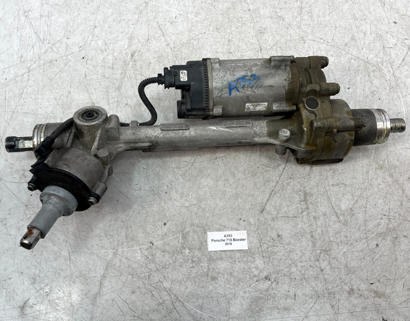 ✅ 17-25 OEM Porsche 718 Boxster 982 RWD Power Steering Gear Rack and Pinion 36k