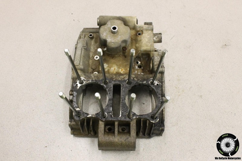 1987 Kawasaki 305 Ltd Kz305b Upper Engine Crankcase Crank Case Motor Block KZ 87