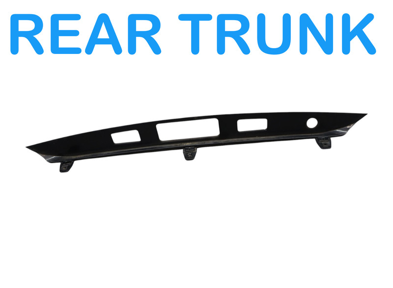 15-17 Hyundai Genesis G80 Rear Trunk Lid Handle Molding Trim Cover Panel Oem