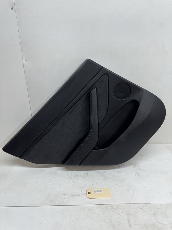 21-23 Tesla Model 3 Rear Driver Side Interior Door Panel Trim Card Assy 39077 C1