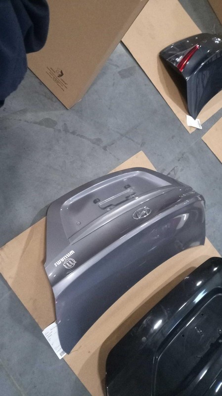 2016 Hyundai Accent OEM Used Deck Lid Trunk Lid 64000 Miles Genuine Part