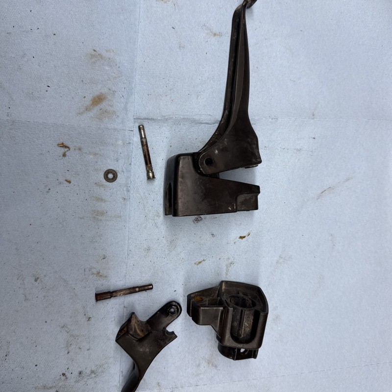 1979 Moto-ski Grand Prix Special 500 Vintage Snowmobile Brake Lever Throttle