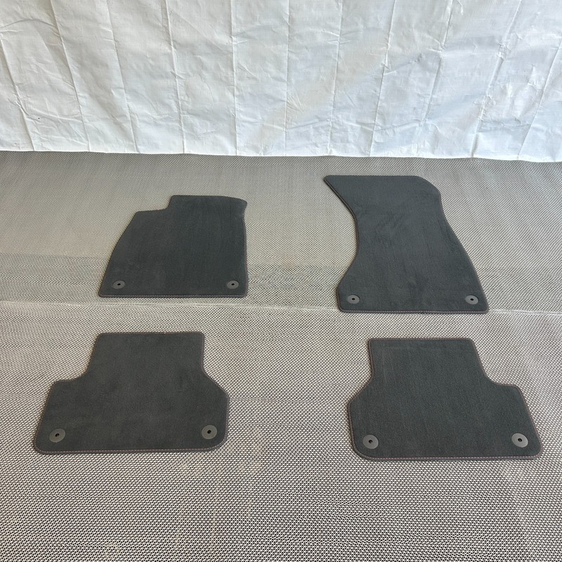 📌 2017 – 2025 AUDI S4 A4 A5 S5 CARPET FLOOR MAT SET OF 4 8W0864450B OEM