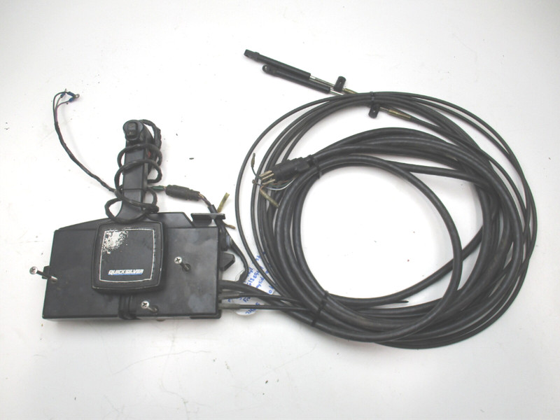 Mercury Command 2000 Outboard Remote Control W/Trim & 17' Cables Pull Throttle
