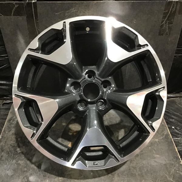 2018-2020 Subaru Crosstrek 68855 Wheel 17 x 7 Rim Black Machined 28111FL050