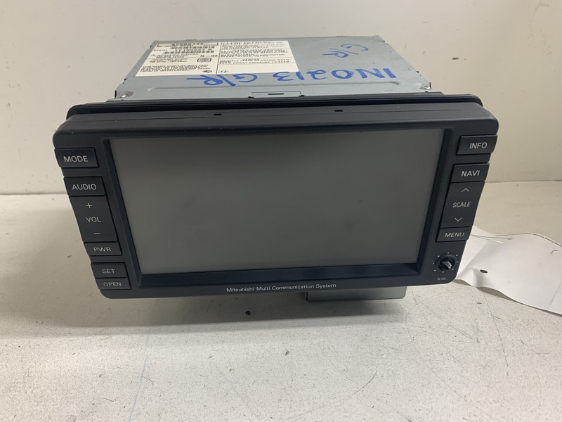 2010-2015 Mitsubishi Lancer Evo Navigation GPS Screen Display Monitor 8750A142