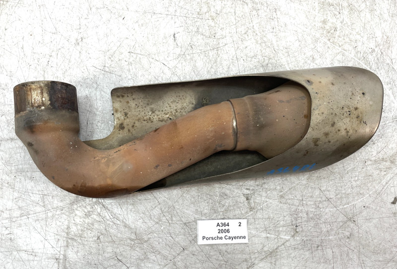 ✅ 03-06 OEM Porsche Cayenne 955 Rear Left Driver Exhaust Muffler Tail Pipe Tip