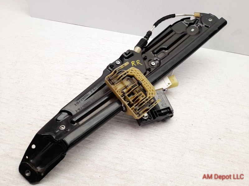 2011 BMW 535i 528i 550i F10 Rear Right Window Regulator w Motor 51357182614