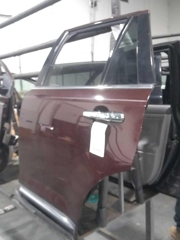 Lincoln MKX 2012 Left Rear Door Red 475106 5517