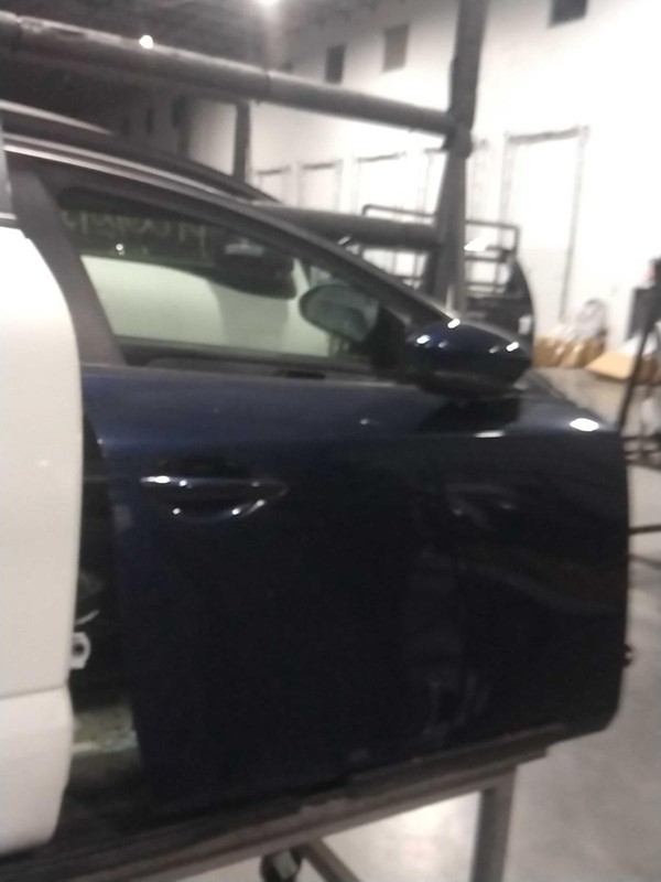 2020 MAZDA 3 Right Front Door Blue OEM Used 73000 Miles NJ25-25824-655956