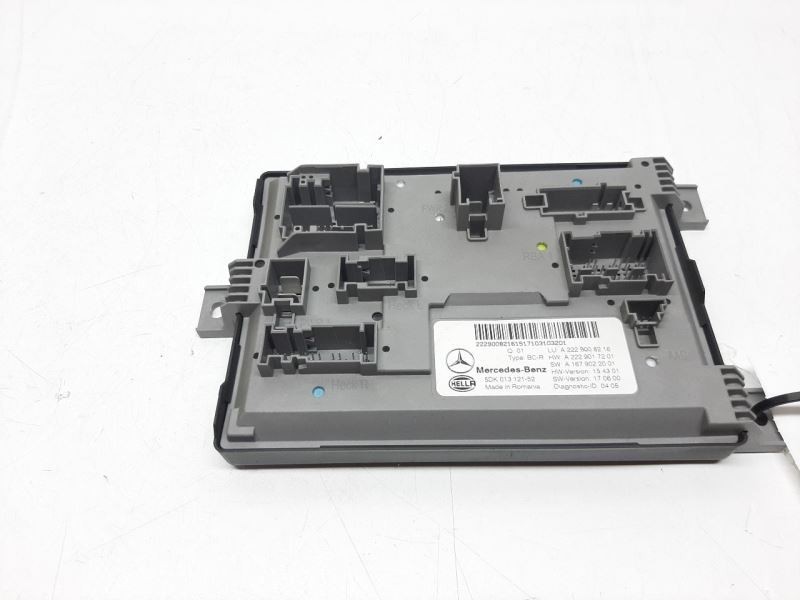 Mercedes 222 S450 Rear SAM Module Signal Activation Control Unit 2229008216