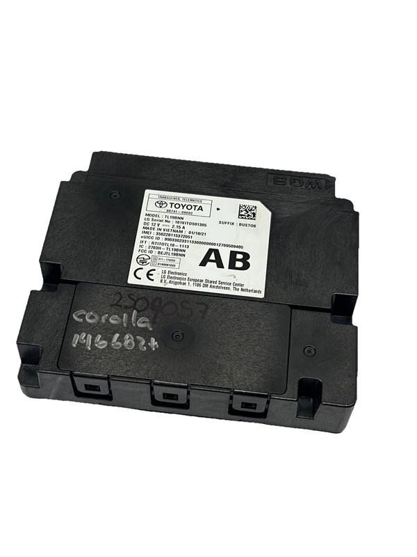 Toyota Corolla telematics control 2021 to 2023 module unit assy OEM 8674106092