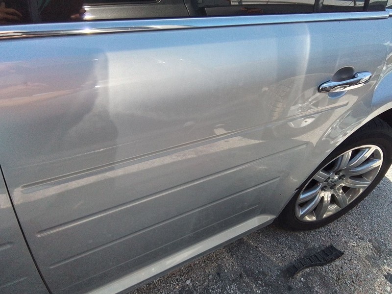 Driver Rear Side Door Privacy Tint Glass Fits 09-19 FLEX 3500045