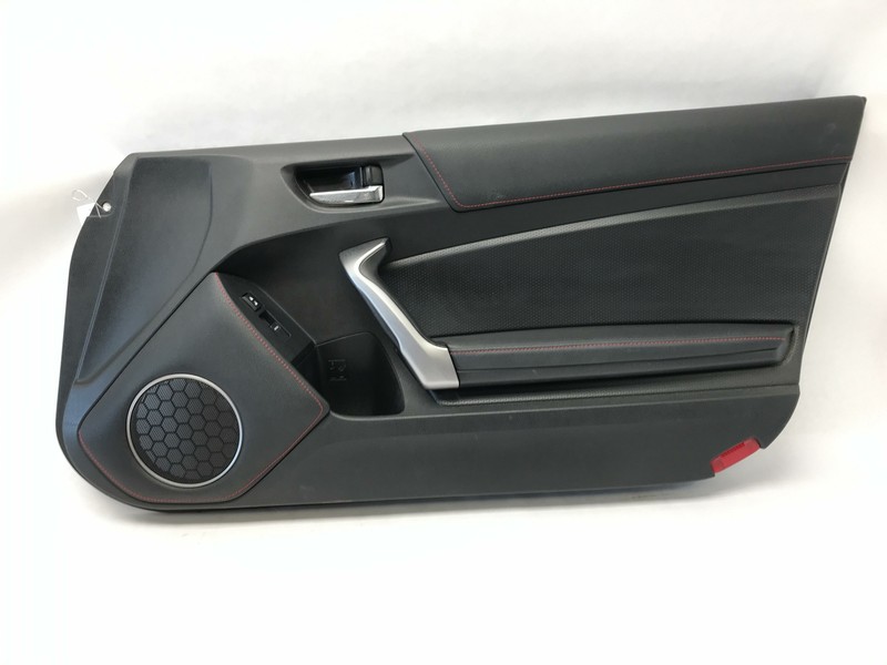 13-19 SCION FRS TOYOTA 86 DOOR PANEL RIGHT RH RED STITCHING W/WINDOW SWITCH