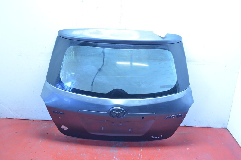 09-12 TOYOTA MATRIX REAR TAILGATE LIFTGATE TRUNK LID GRAY OEM