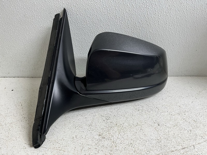 2011 BMW 528i Left Driver Door Exterior Mirror Black 3 Pin Connector Glass Oem