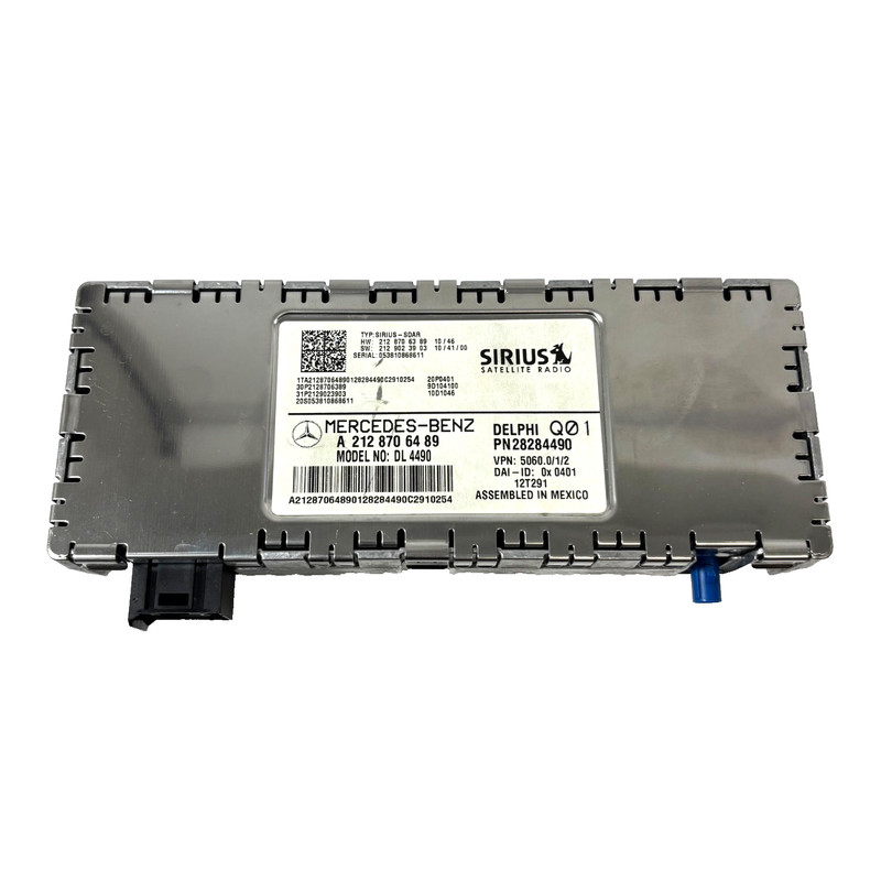 📌 2010-2017 MERCEDES E350 SIRIUS SATELLITE RADIO RECEIVER CONTROL MODULE OEM