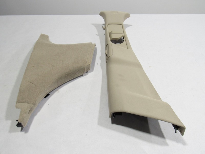 18-20 Mercedes S560 W222 2020 Left Upper Lower B Pillar Trim Cover Panel :M