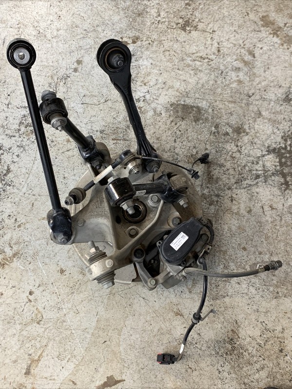 17-23 Tesla Model 3 Rear Right Suspension Knuckle Spindle Caliper Rotor 44072