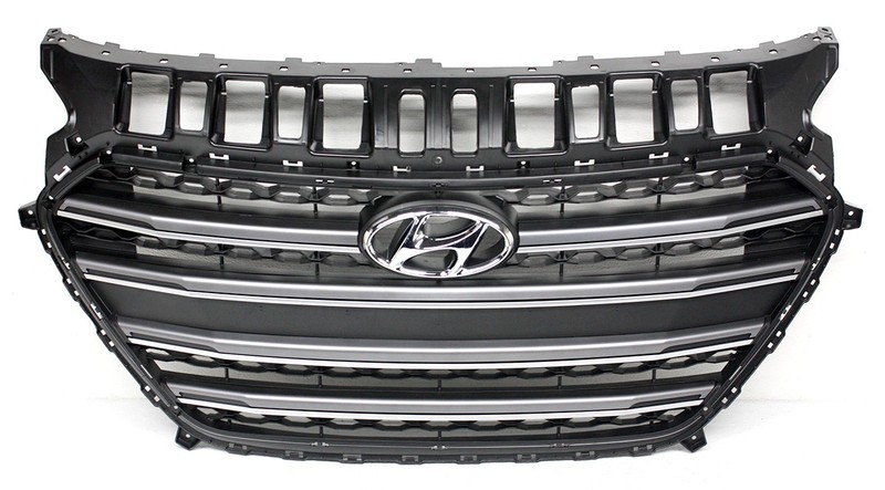 OEM Grille For 2016-2017 Hyundai Elantra GT (Hatchback) 86350-A5800, Scratches