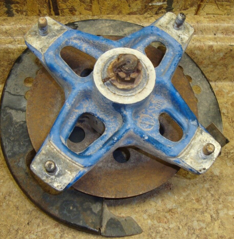 1989 Suzuki ATV LT250 LT 250 Quadsport Right Front Disk Brake Knuckle Spindle 89