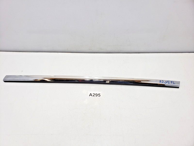 ✅ 12-20 OEM Tesla Model S Front Left Side Outer Door Belt Molding Chrome