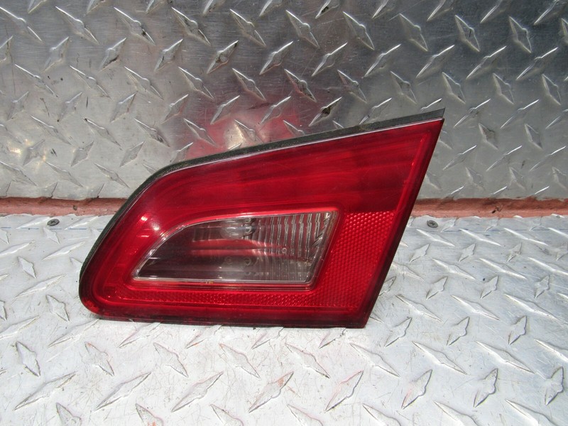 07 08 INFINITI G35 RIGHT PASSENGER REAR TAIL LIGHT LAMP LID MOUNTED 4DR SEDAN