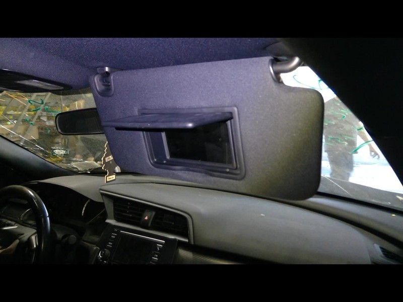 Passenger Right Sun Visor Without Illumination Fits 16-19 CIVIC 1490403