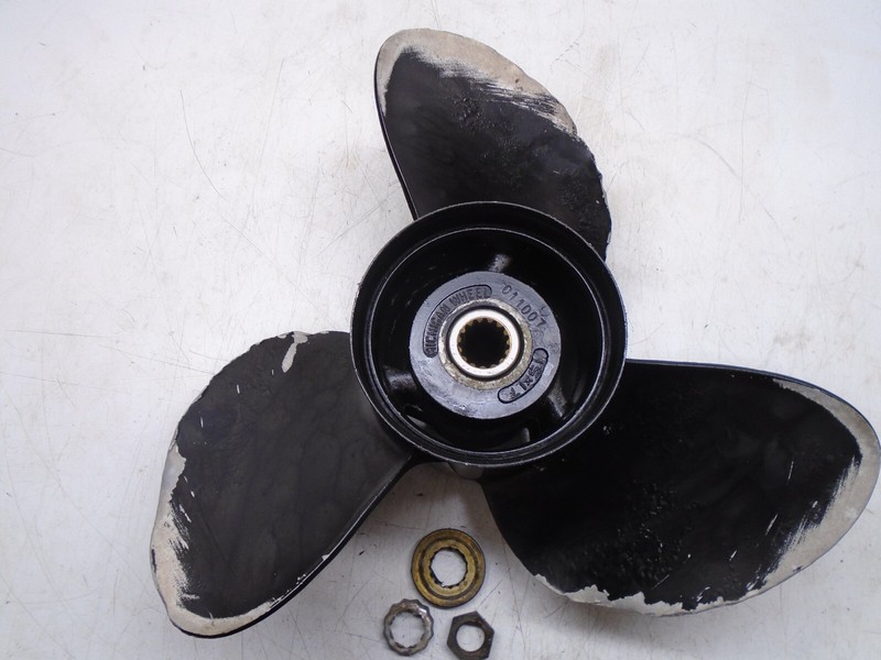 K2 Michigan Wheel 011007 Aluminum Propeller 15 x 17 Prop w/ Hub Kit
