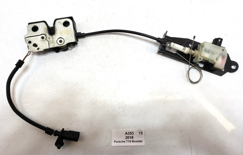 ✅ 13-24 OEM Porsche 718 Boxster 982 Tailgate Trunk Lid Latch Lock Actuator 36k