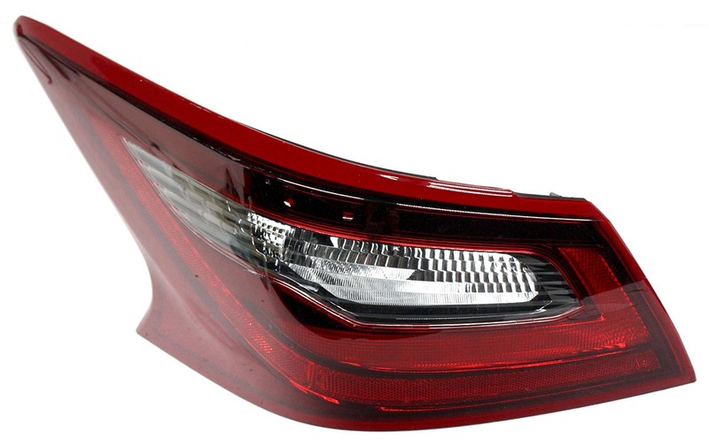 OEM Left Driver Side Halogen Tail Lamp For Nissan Altima Black bezel 26555-9HS1A