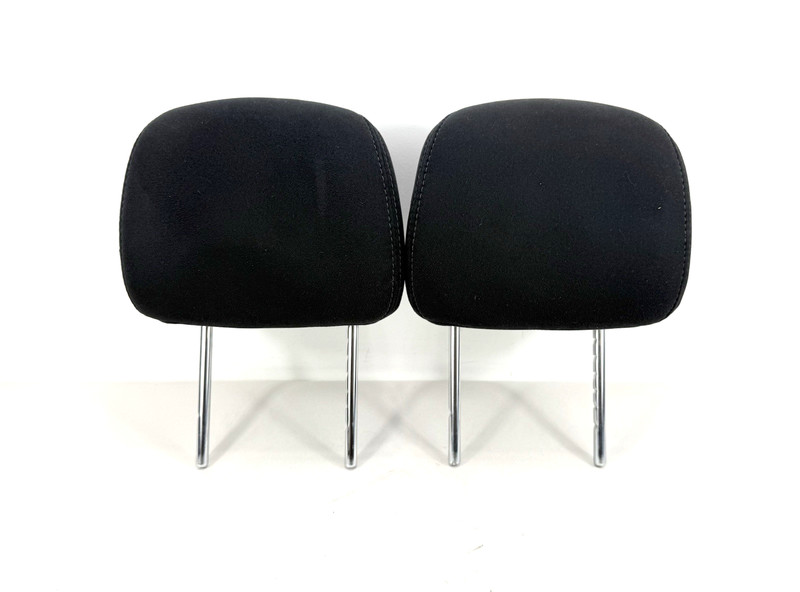2013-2019 Nissan Pathfinder Front Seat Cloth Headrest Pair Set of 2 Black OEM