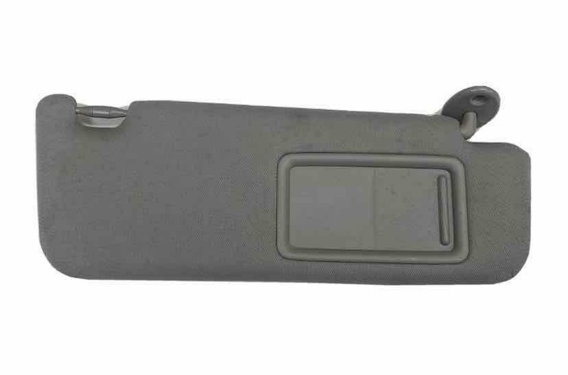 12 17 TOYOTA CAMRY SUN VISOR PASSENGER SIDE GRAY W/O ILLUMINATION 7431006591B2