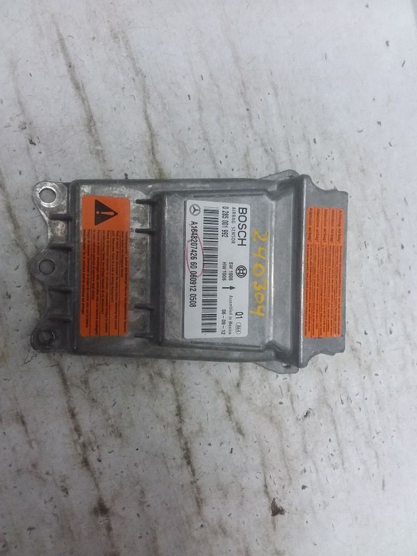 SRS Control Module 164 Type GL320 Fits 08 MERCEDES GL-CLASS 1648207426
