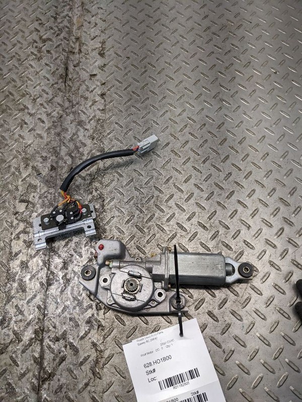 96-00 Honda Civic Coupe Sunroof Moonroof Power Roof Motor OEM 1182808