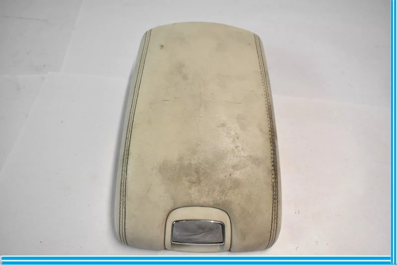 07-15 Jaguar X150 XK XKR XKR-S Center Console Armrest Cover Lid Ivory OEM