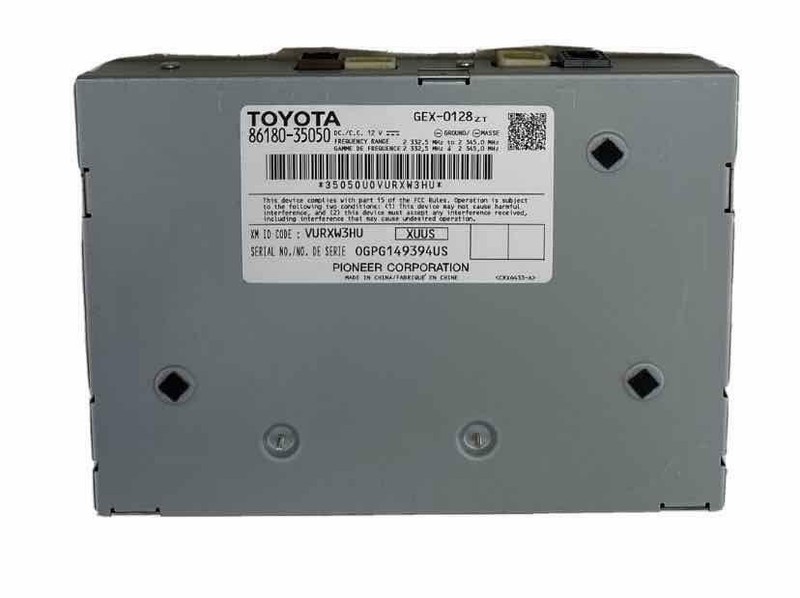 2014 2020 TOYOTA 4RUNNER RADIO RECEIVER SATELITE US MARKET OEM 8618035050