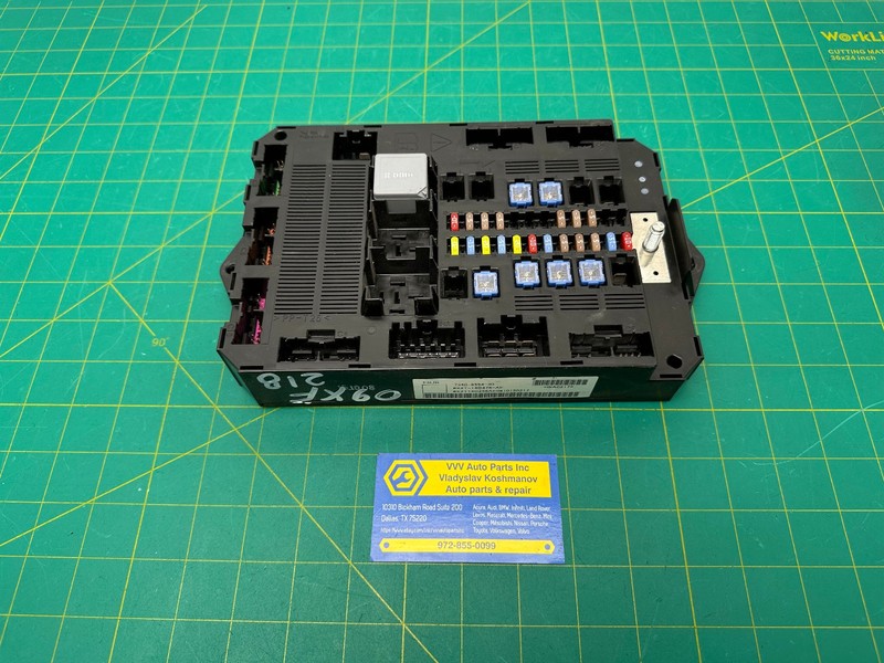 09 JAGUAR XF 4.2L CABIN FUSE BOX ELECTRONIC CONTROL MODULE OEM