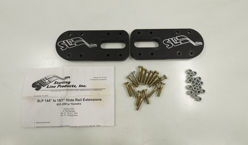SLP 144" to 151" Slide Rail Extension Kit for Yamaha Models w/ Trailing Arms