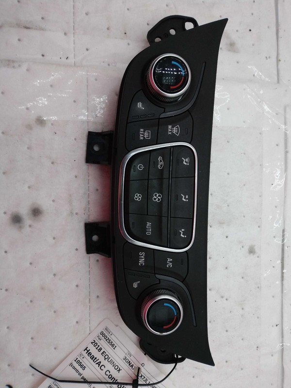 2018 Chevrolet Equinox A/C Selector Switch OEM 84175394 Black 66K Miles