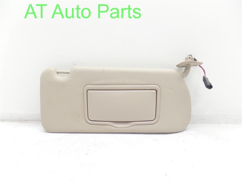 04 05 06 CADILLAC SRX PASSENGER TAN LEATHER SUN VISOR 25756063