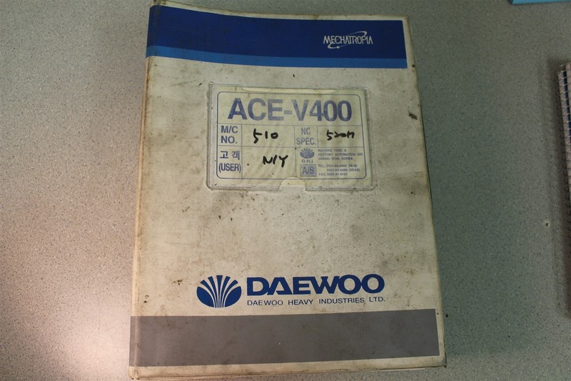 Daewoo Heavy Industries LTD ACE-V400 DMV-400, dirty from storage*FREE SHIPPING*