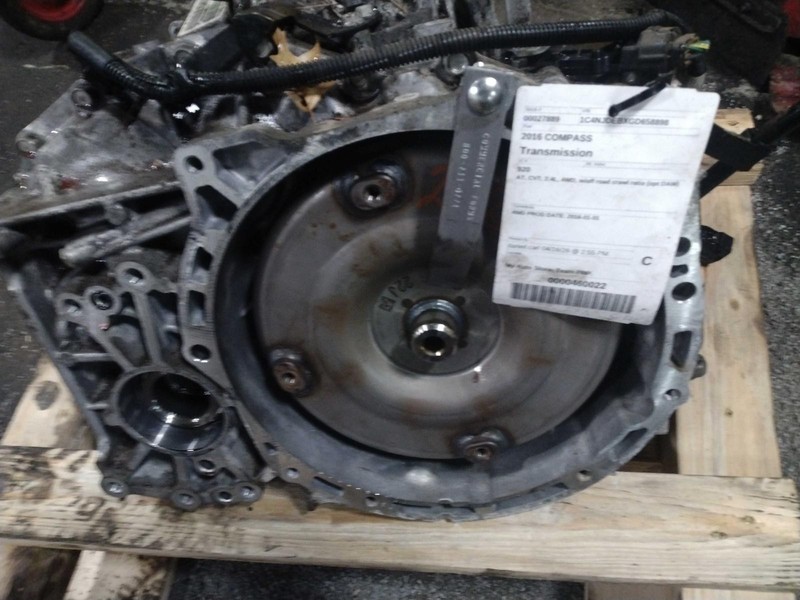 Used Automatic Transmission Assembly fits: 2016 Jeep Compass AT CVT 2.4L 4WD w/o