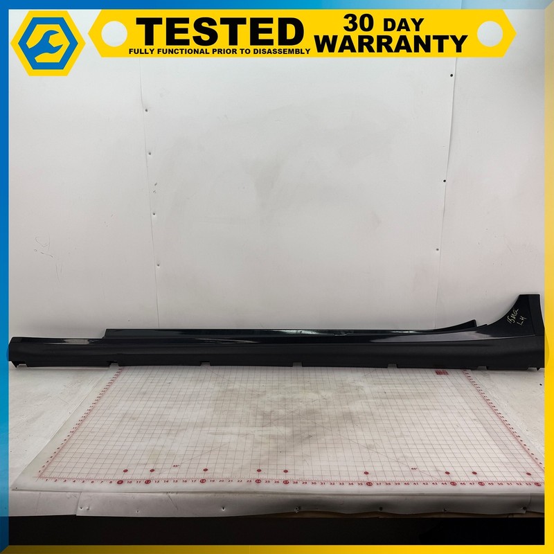 14-24 MASERATI GHIBLI LEFT DRIVER SIDE SKIRT ROCKER PANEL MOLDING BLACK OEM