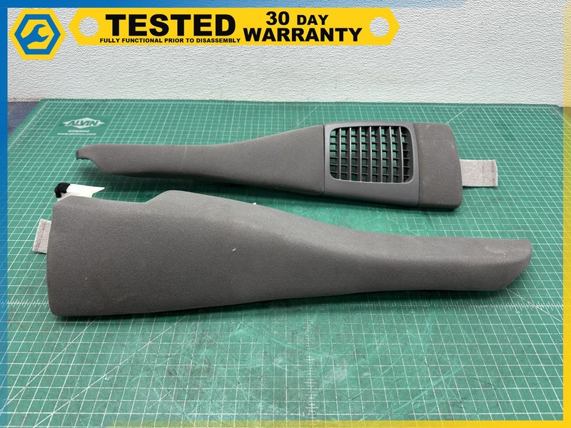 10-15 Toyota Prius REAR LEFT & RIGHT SEAT END COVER PANEL TRIM SET OEM