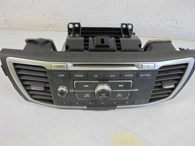 14 15 Honda Accord 4Dr Ex Sport Radio Am Fm Cd Player 39171-T2a-A12 Oem